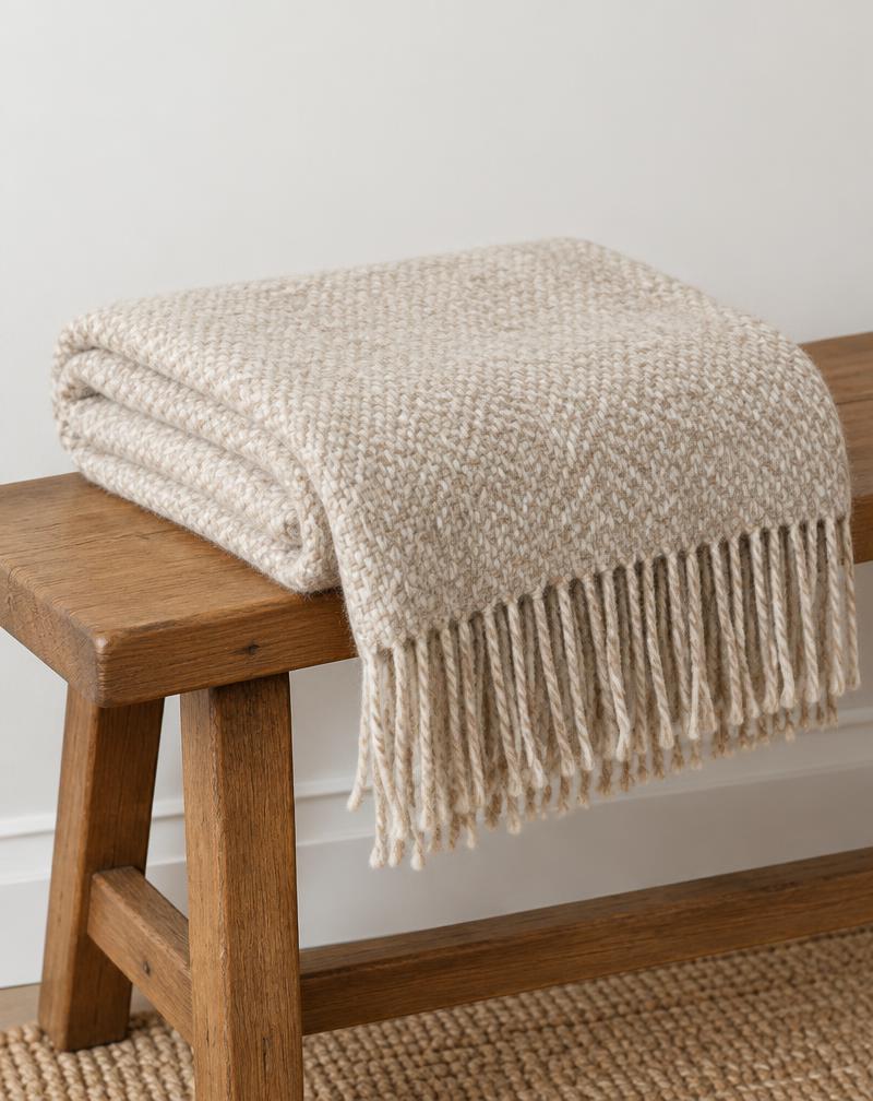 Chunky Knit Throw